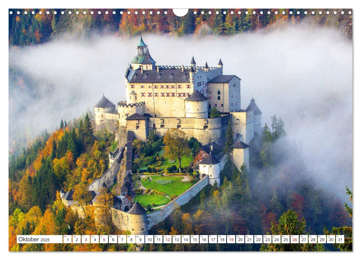 Bild: 9783435157464 | Die Festung Hohenwerfen (Wandkalender 2025 DIN A3 quer), CALVENDO...