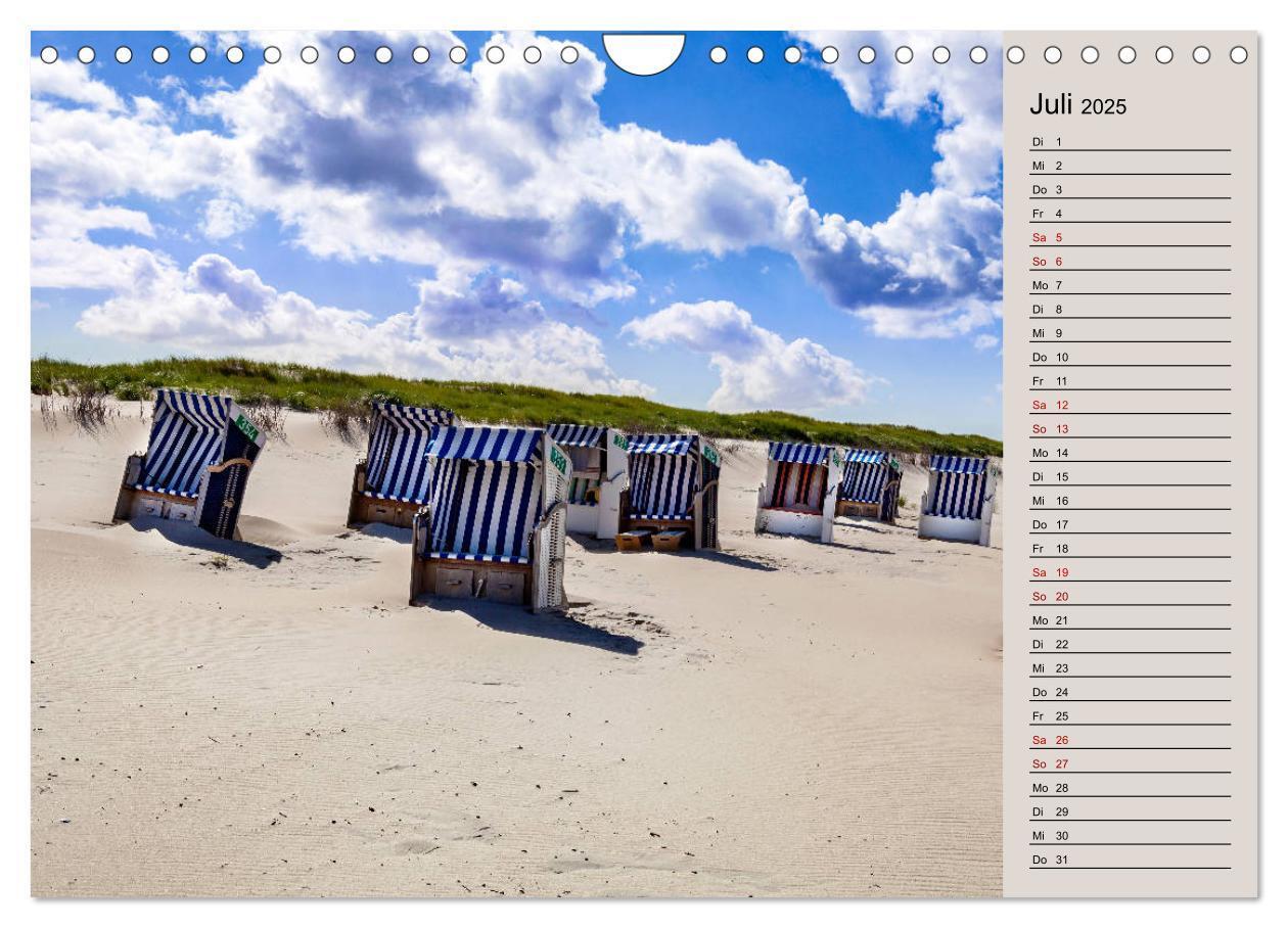 Bild: 9783435343959 | NORDERNEY Geburtstagskalender mit Planerfunktion (Wandkalender 2025...