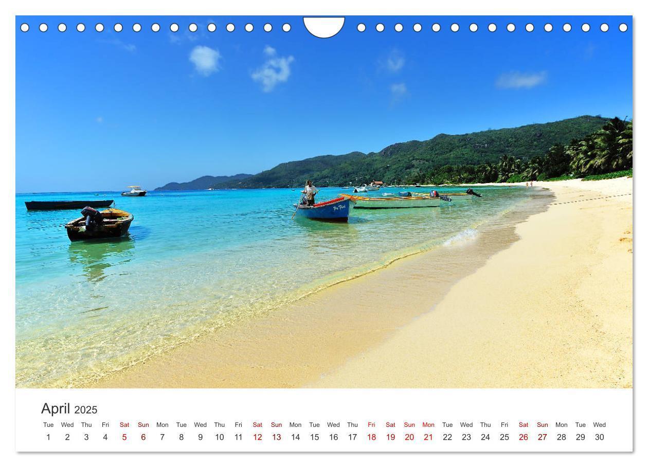 Bild: 9781325949410 | Dreamy Beaches of the Seychelles (Wall Calendar 2025 DIN A4...