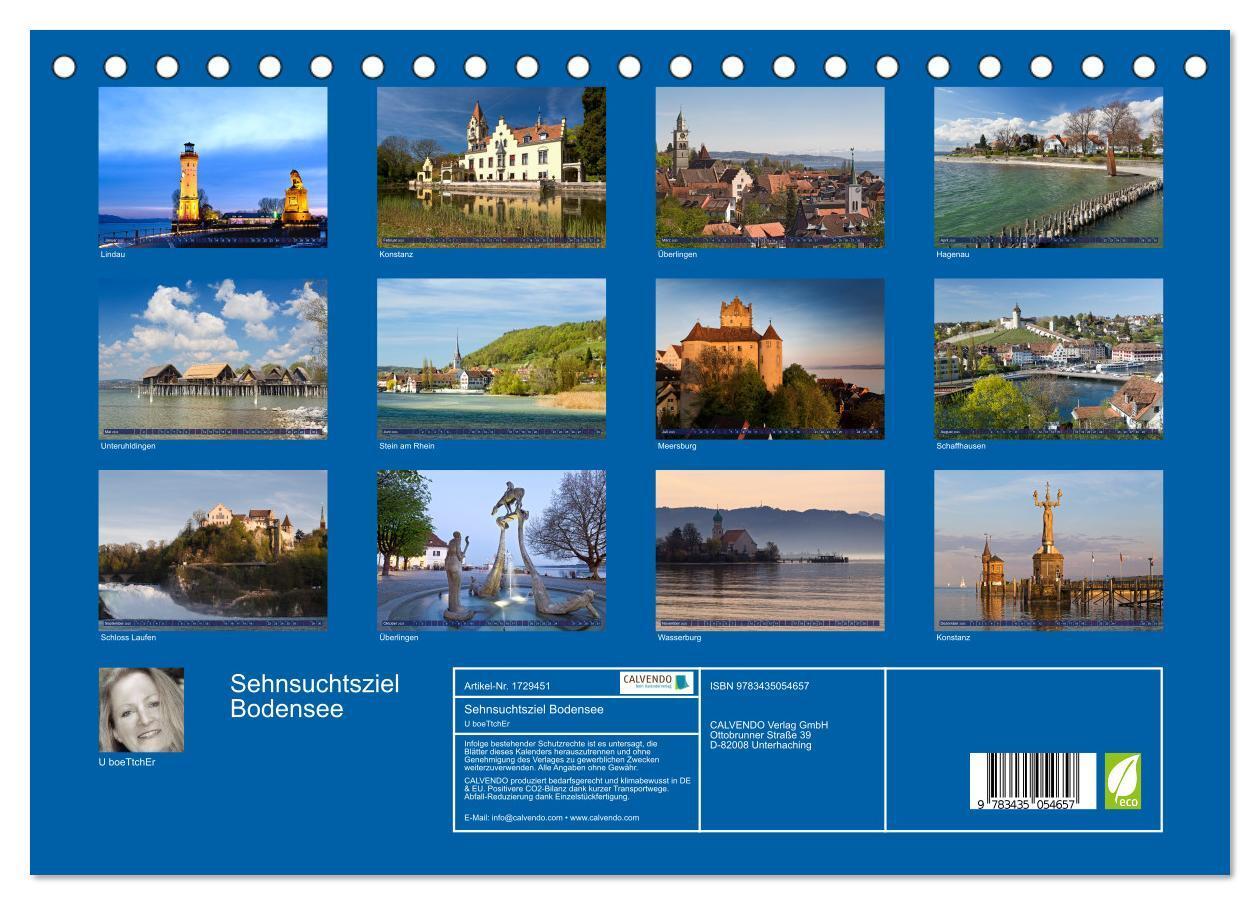 Bild: 9783435054657 | Sehnsuchtsziel Bodensee (Tischkalender 2025 DIN A5 quer), CALVENDO...