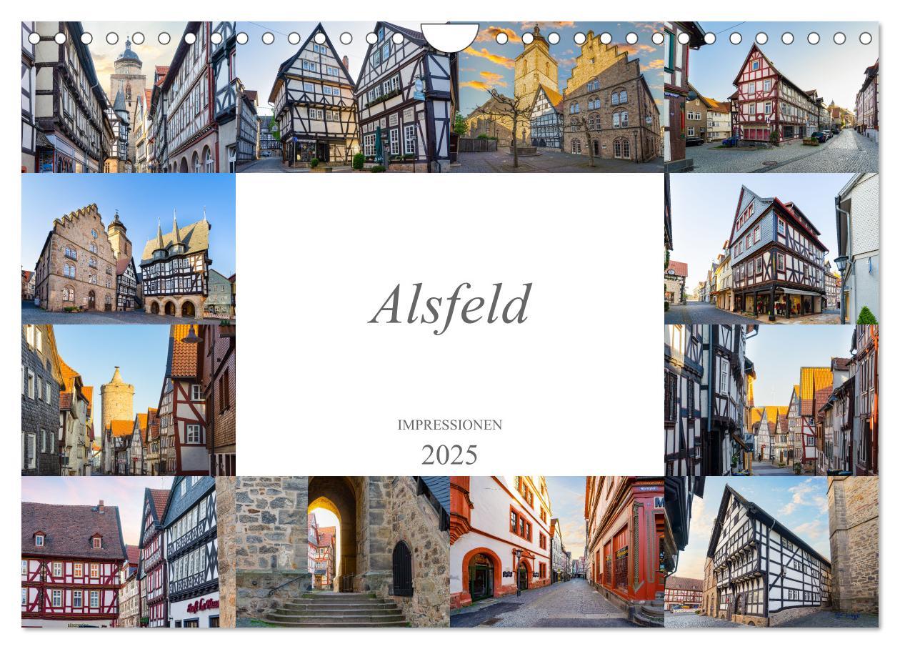 Cover: 9783435006502 | Alsfeld Impressionen (Wandkalender 2025 DIN A4 quer), CALVENDO...