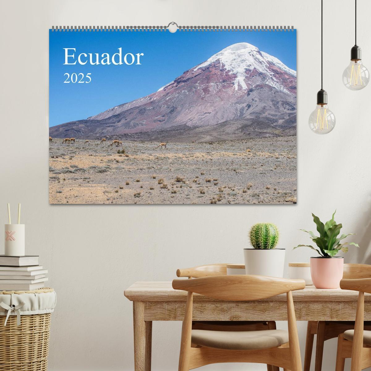 Bild: 9783435770076 | Ecuador (Wandkalender 2025 DIN A2 quer), CALVENDO Monatskalender