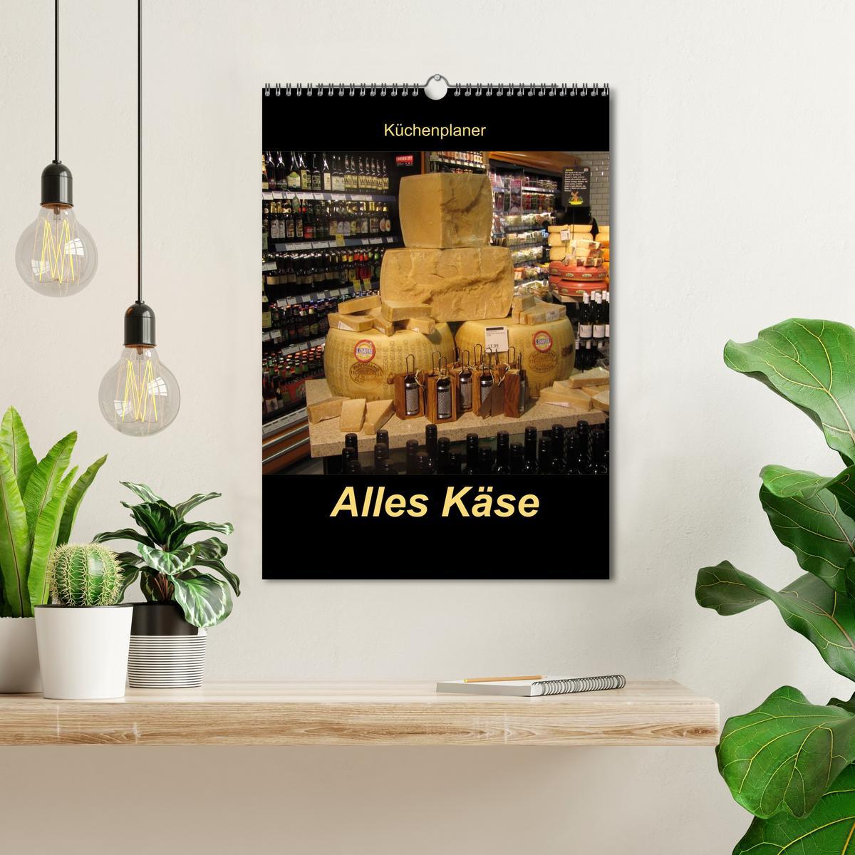 Bild: 9783457064467 | Alles Käse / Planer (Wandkalender 2025 DIN A3 hoch), CALVENDO...