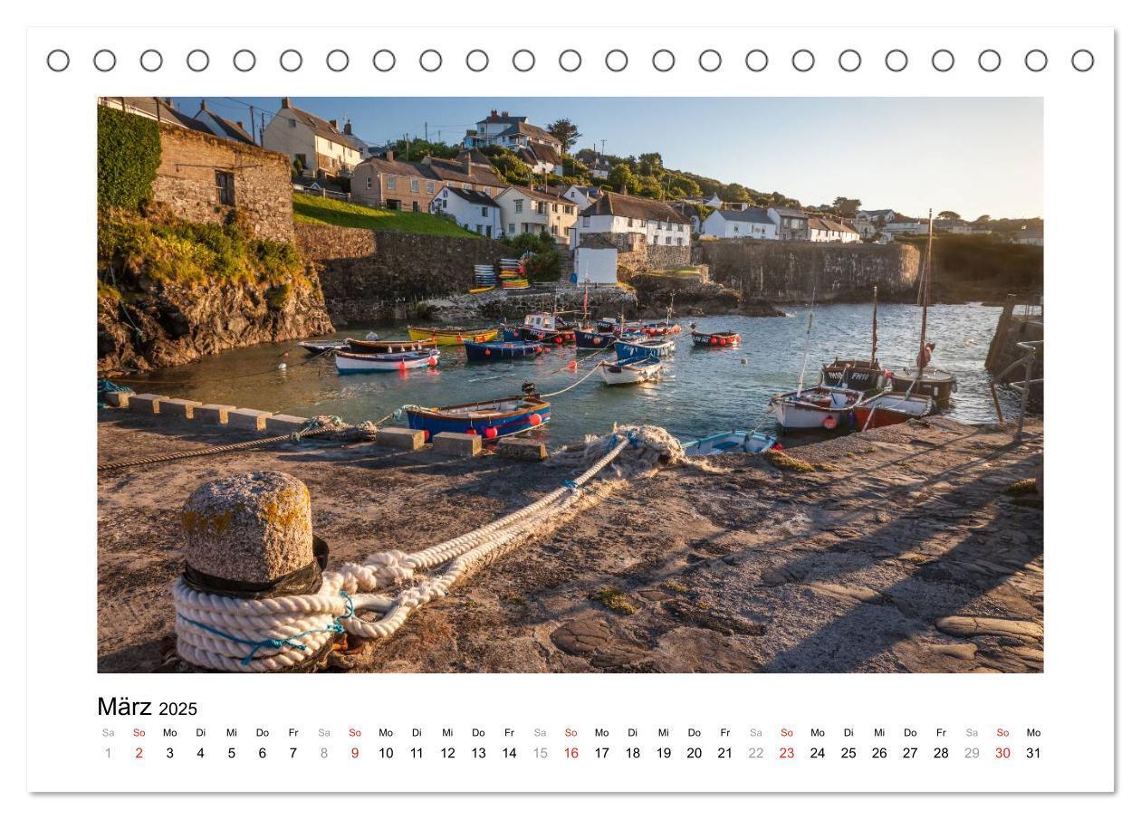 Bild: 9783435673582 | Cornwall - Land zwischen den Meeren (Tischkalender 2025 DIN A5...