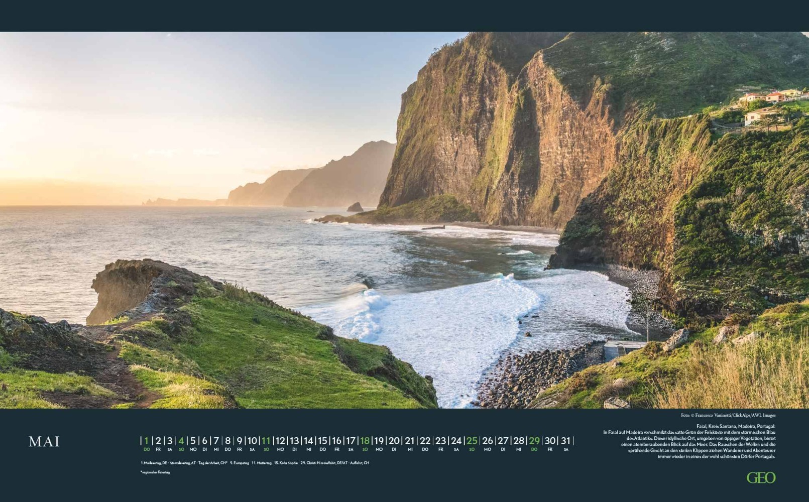 Bild: 4002725988799 | GEO Meerblick 2025 - Wand-Kalender - Reise-Kalender -...