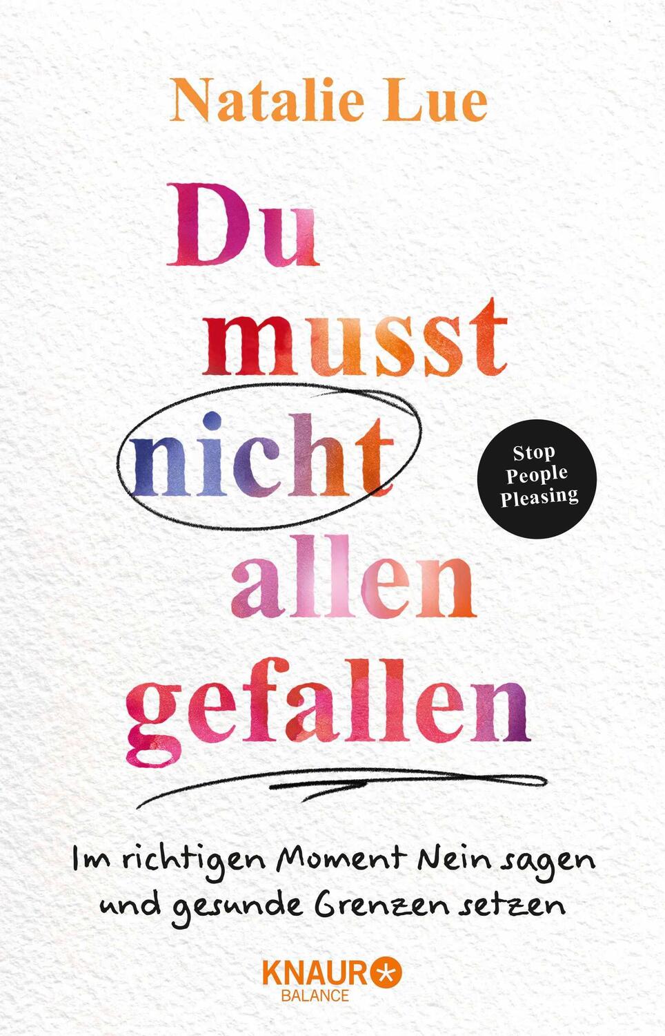 Cover: 9783426676219 | Du musst nicht allen gefallen | Natalie Lue | Taschenbuch | 288 S.