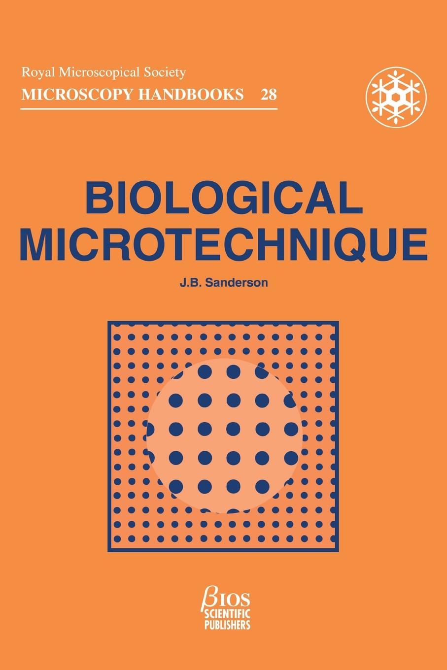 Cover: 9781872748429 | Biological Microtechnique | Jeremy Sanderson | Taschenbuch | Paperback