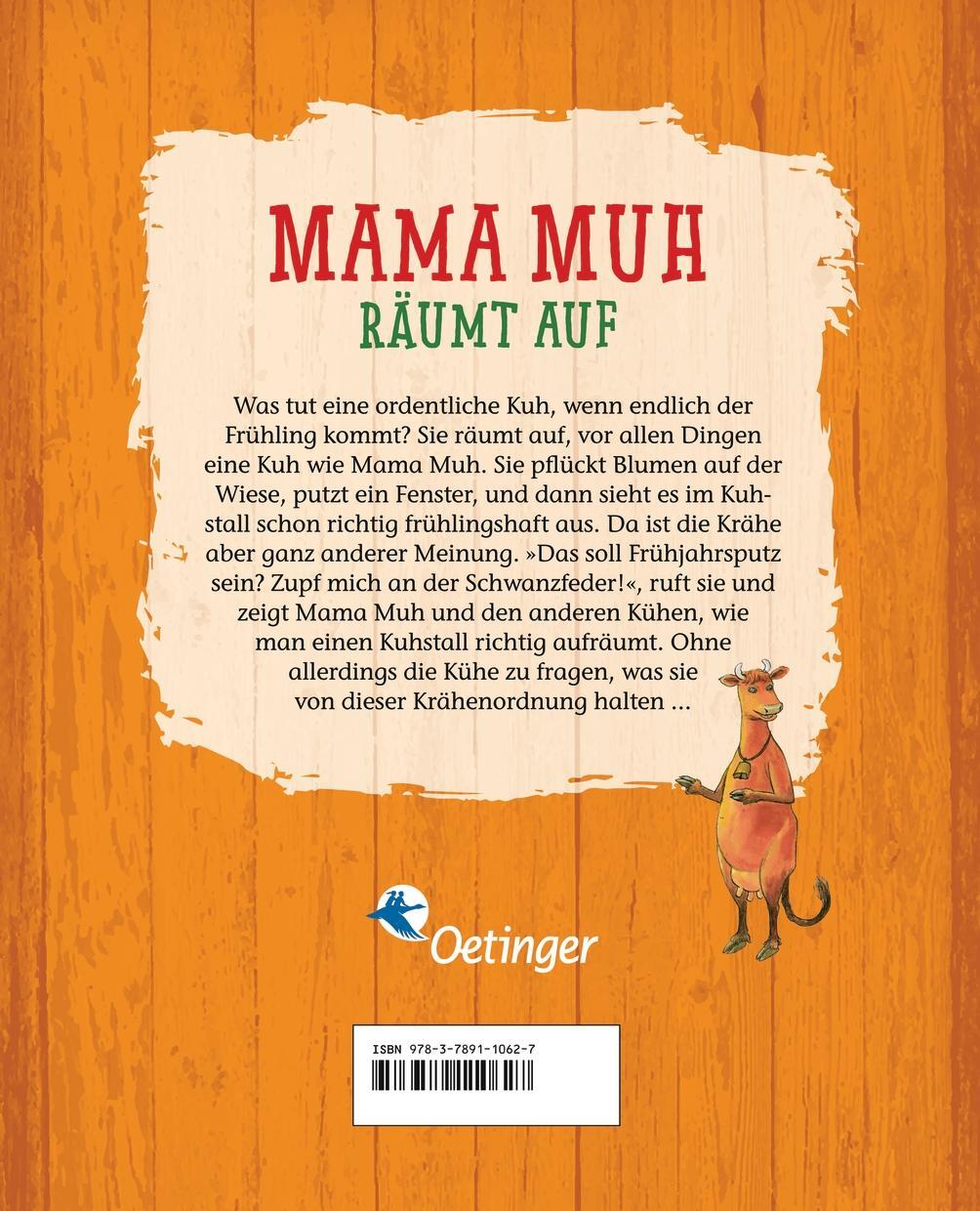 Rückseite: 9783789110627 | Mama Muh räumt auf | Jujja Wieslander (u. a.) | Buch | Mama Muh | 2019