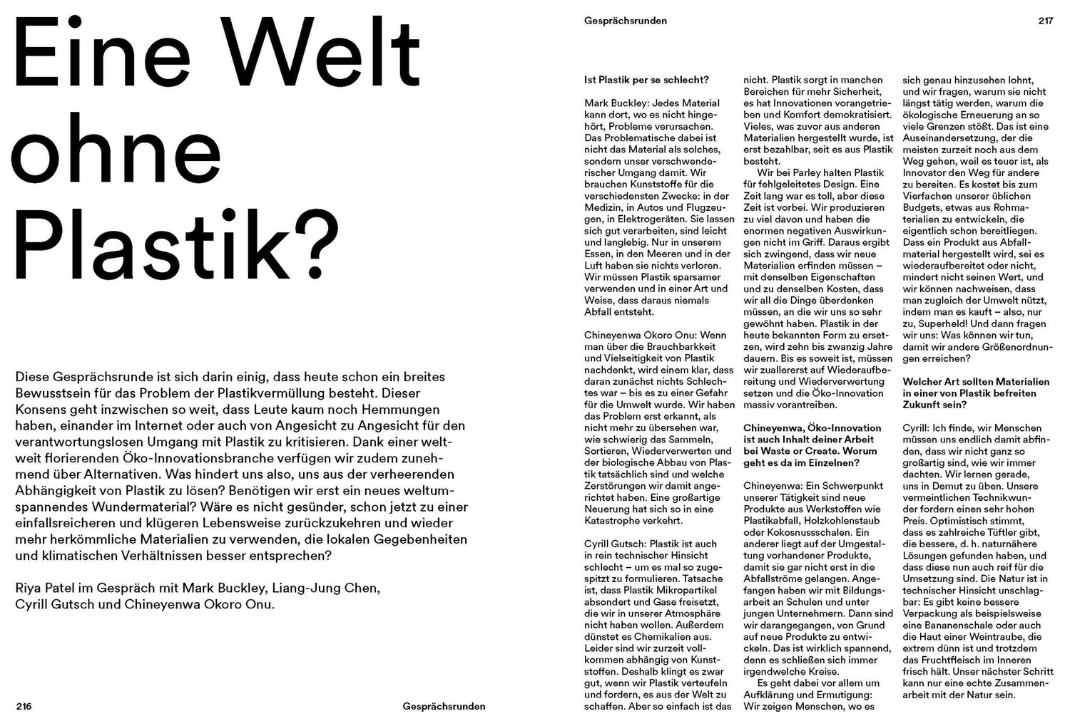 Bild: 9783945852460 | Plastik. Die Welt neu denken | Mateo Kries (u. a.) | Taschenbuch