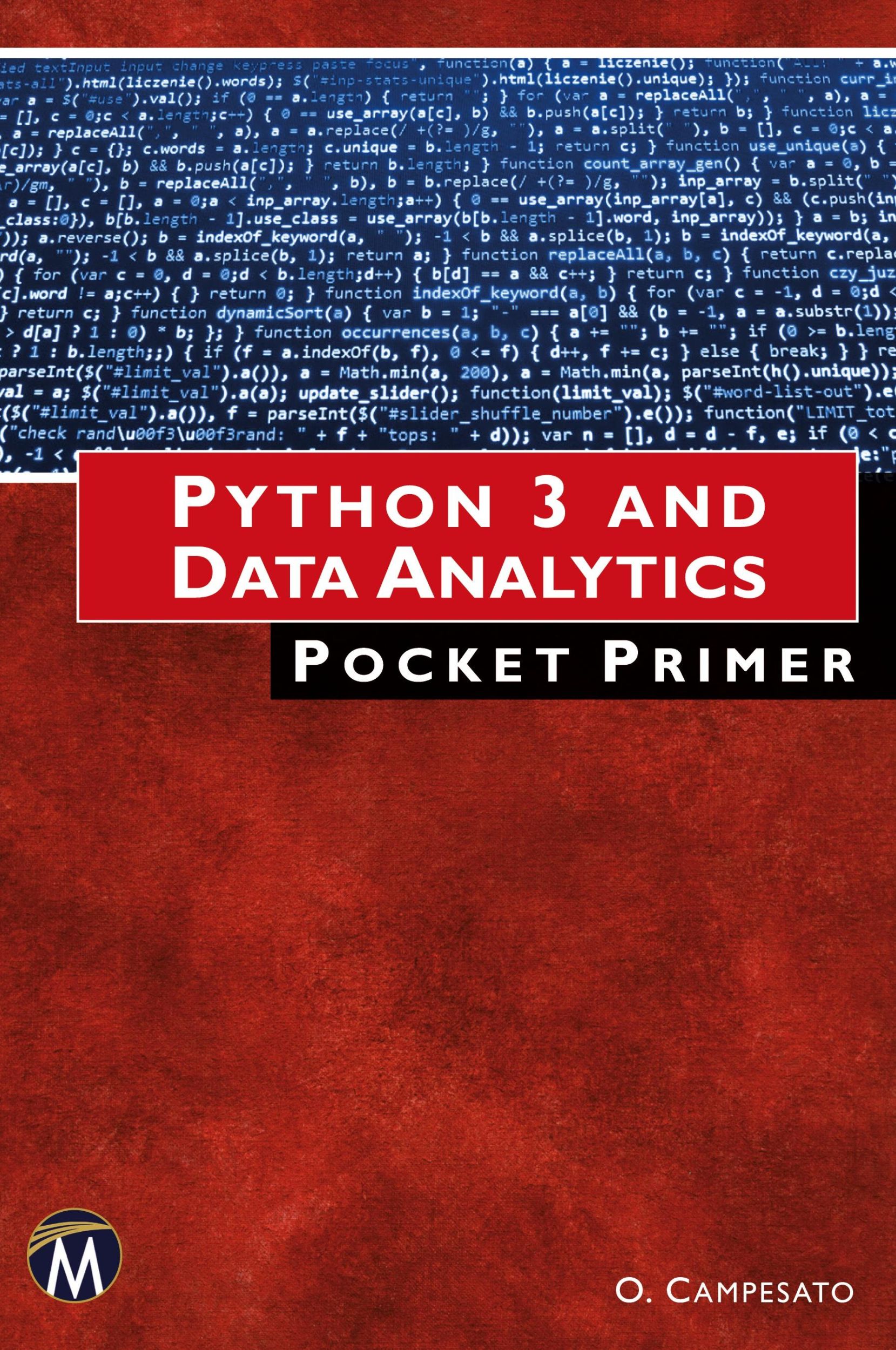 Cover: 9781683926542 | Python 3 and Data Analytics Pocket Primer | Oswald Campesato | Buch