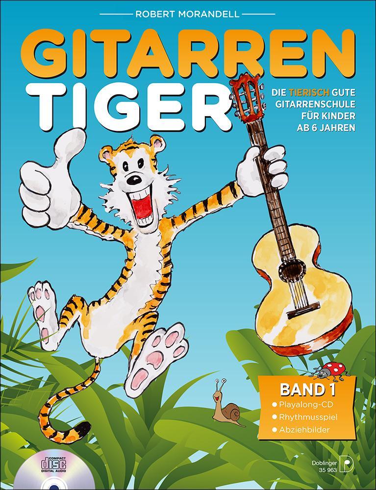 Cover: 9783902667656 | Der Gitarrentiger Band 1 | Die tierisch gute Gitarrenschule mit CD