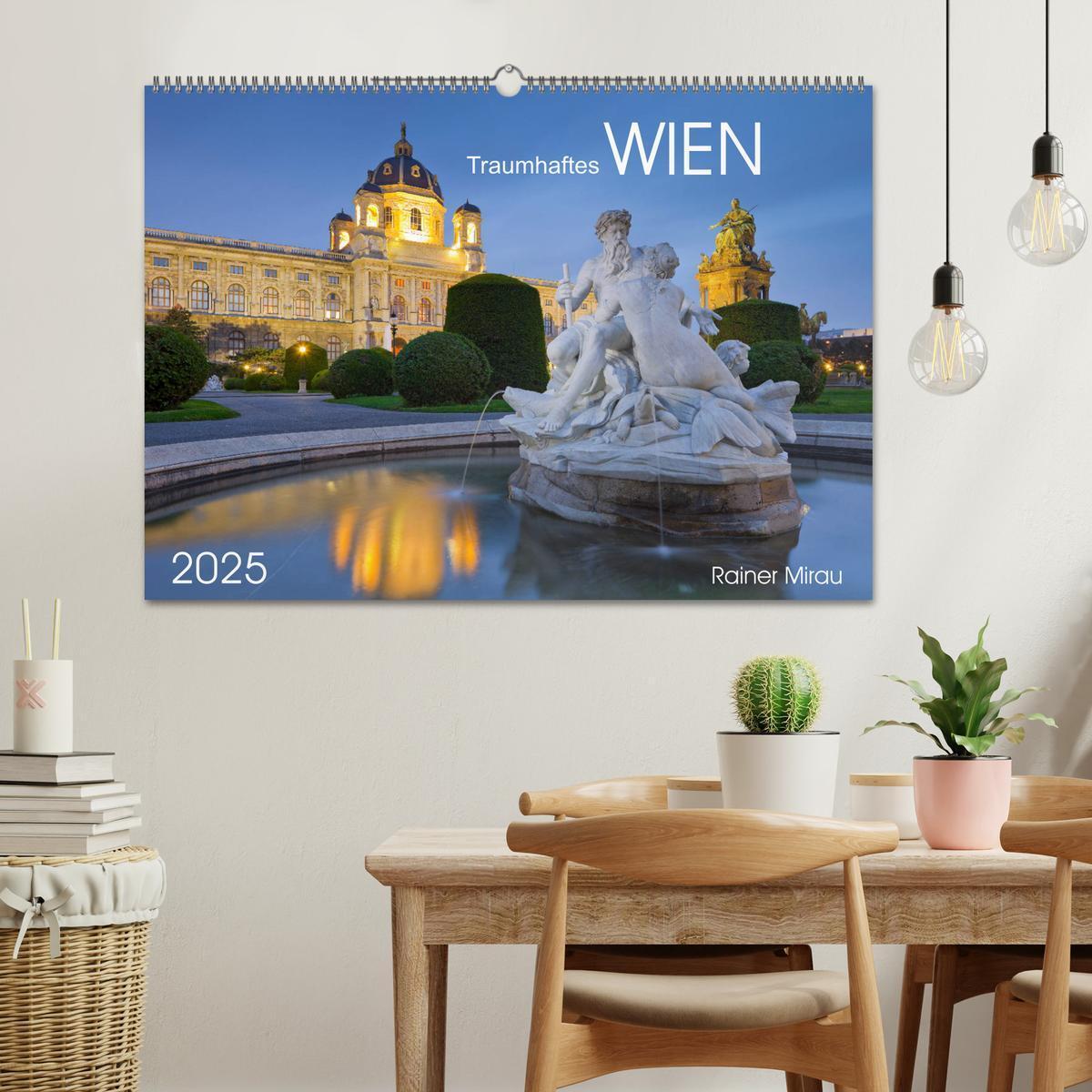 Bild: 9783435452880 | Traumhaftes Wien 2025 (Wandkalender 2025 DIN A2 quer), CALVENDO...