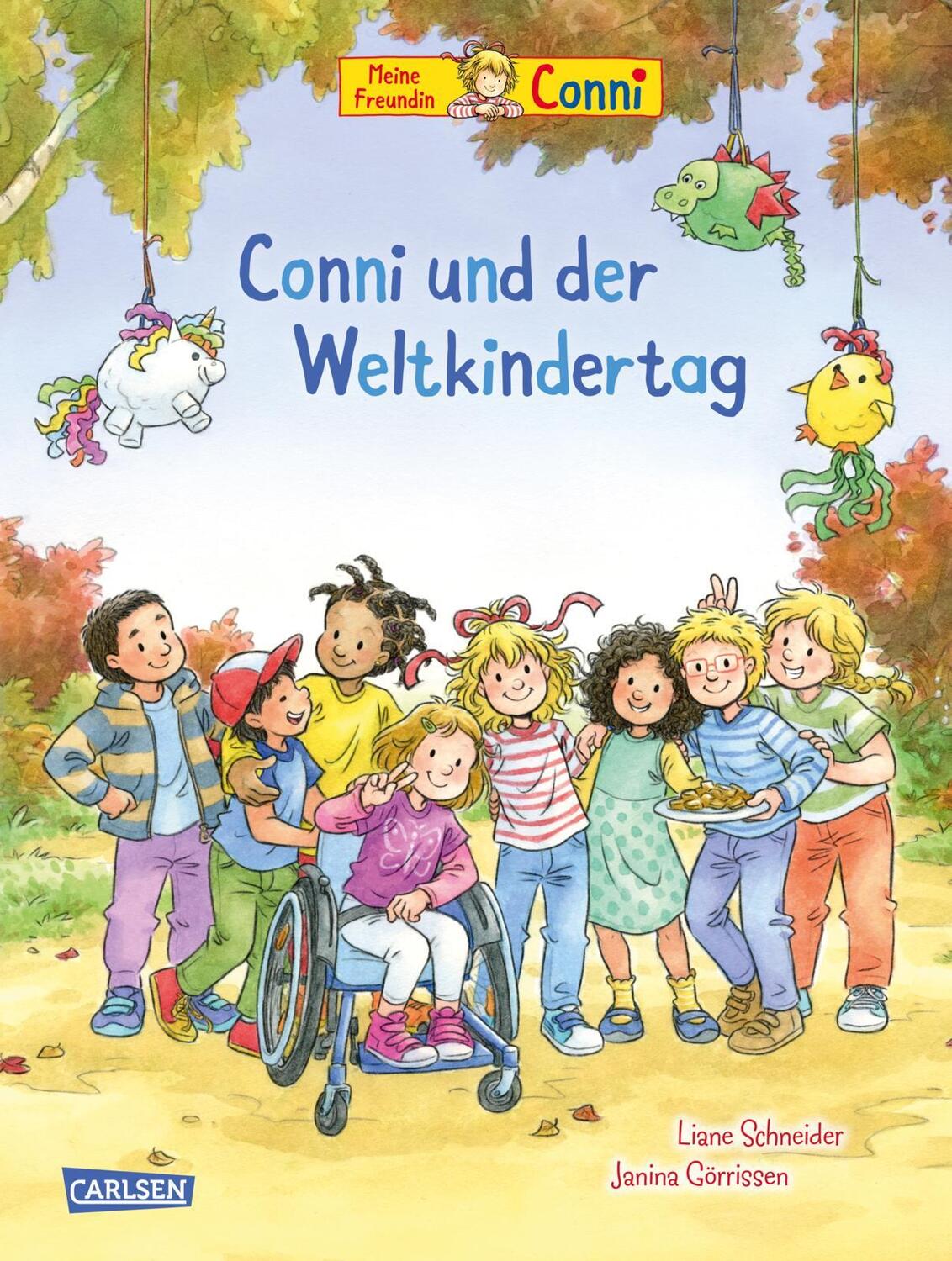 Cover: 9783551521439 | Conni-Bilderbücher: Conni und der Weltkindertag | Liane Schneider