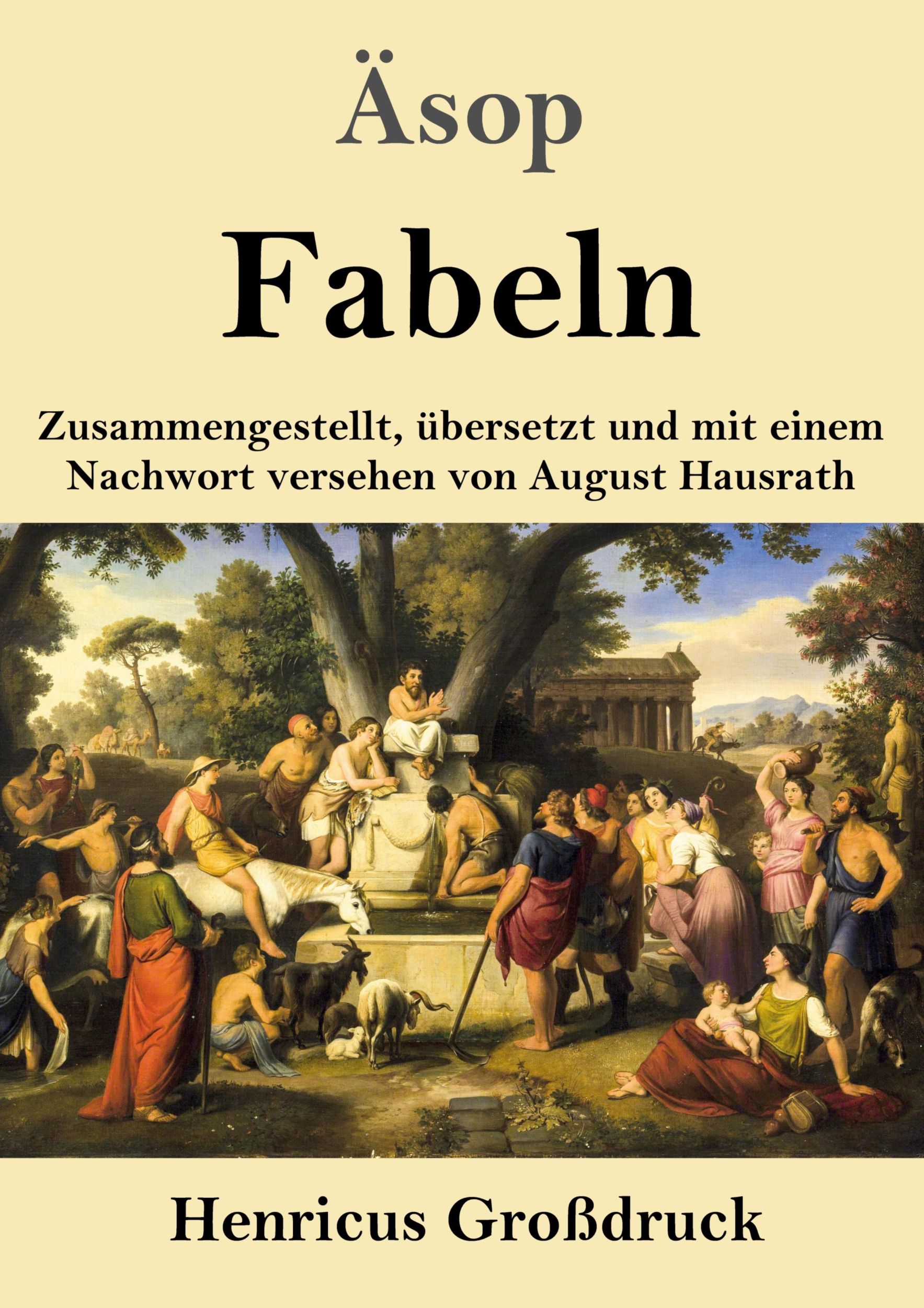 Cover: 9783847854203 | Fabeln (Großdruck) | Äsop | Taschenbuch | Paperback | 92 S. | Deutsch