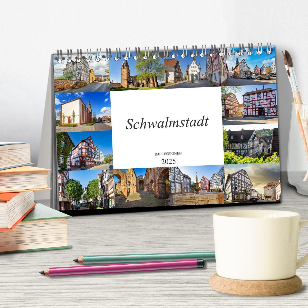 Bild: 9783435010189 | Schwalmstadt Impressionen (Tischkalender 2025 DIN A5 quer),...