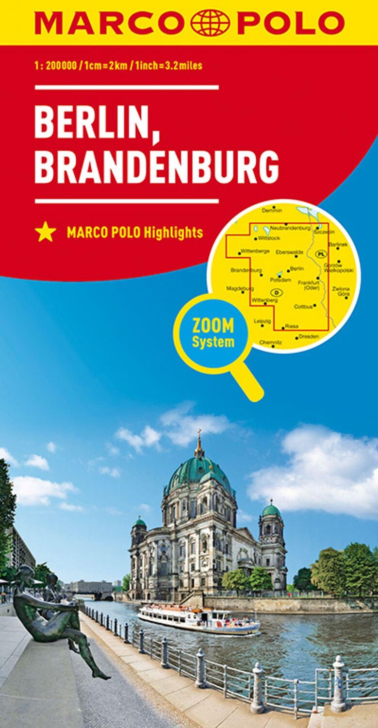 Cover: 9783829740654 | MARCO POLO Regionalkarte Deutschland 04 Berlin, Brandenburg 1:200.000