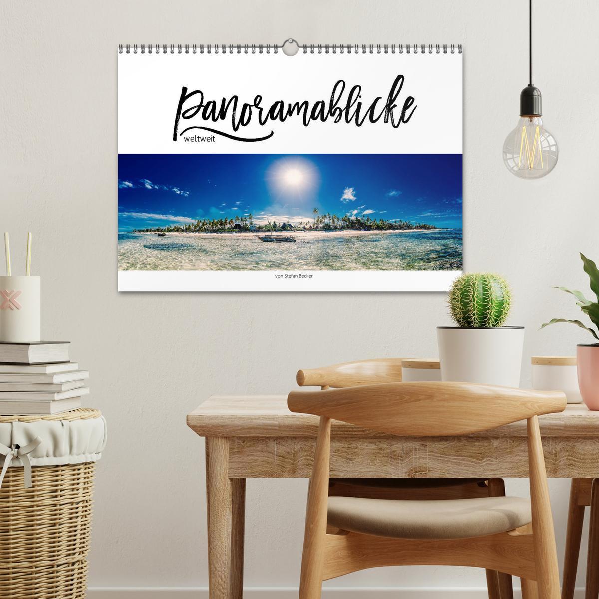 Bild: 9783435334193 | Panoramablicke weltweit (Wandkalender 2025 DIN A3 quer), CALVENDO...