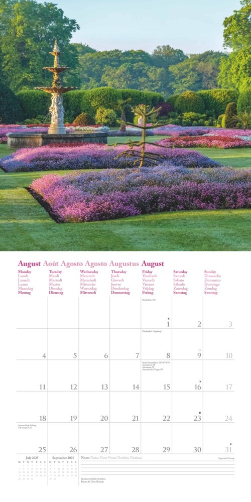 Bild: 4002725988003 | N NEUMANNVERLAGE - English Country Gardens 2025 Broschürenkalender,...