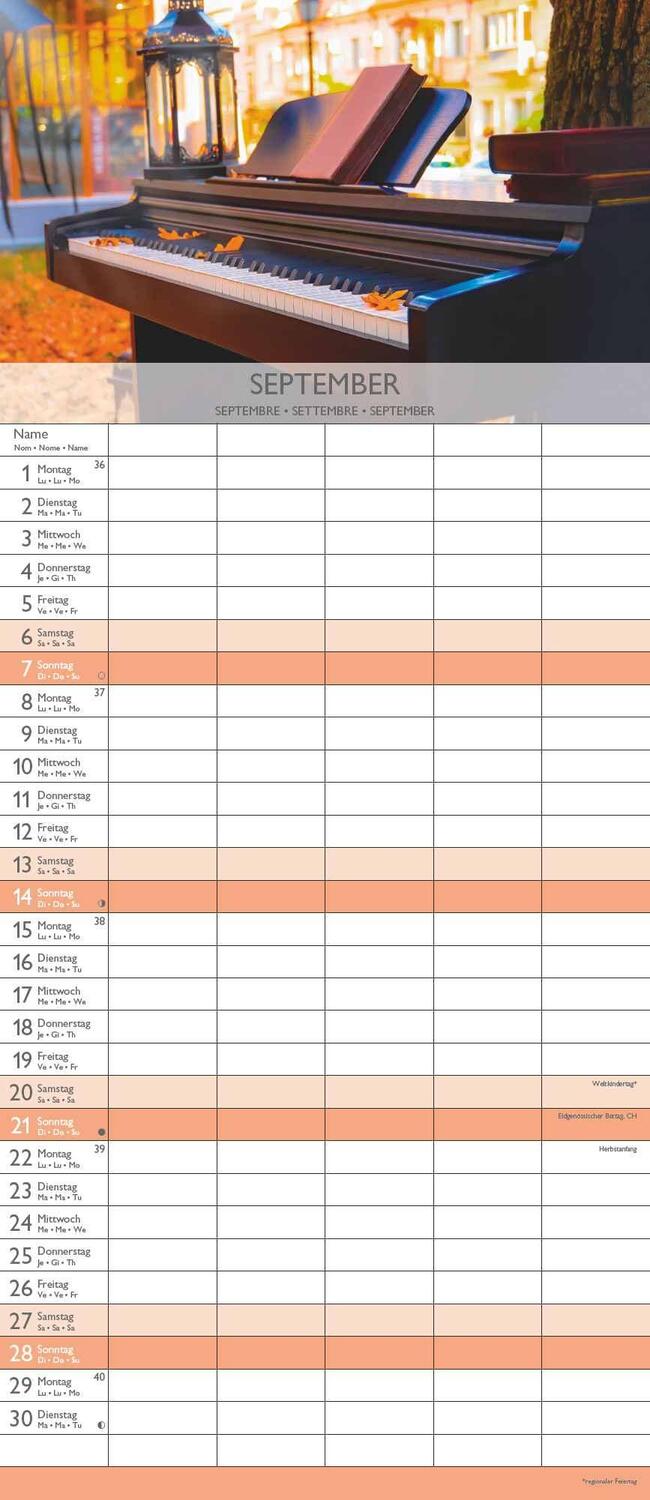 Bild: 4251732341404 | Glücksmomente 2025 Familienplaner - Familienkalender - Wandkalender...