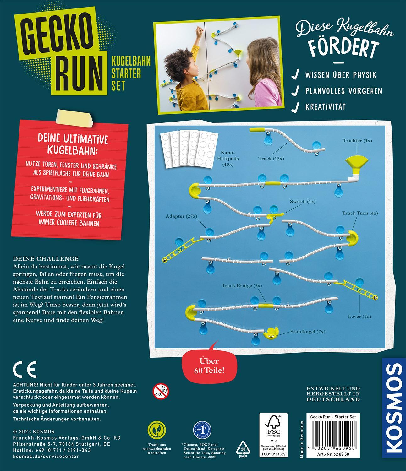 Bild: 4002051620950 | Gecko Run, Starter Set - Experimentierkasten | Spiel | 620950 | 2023