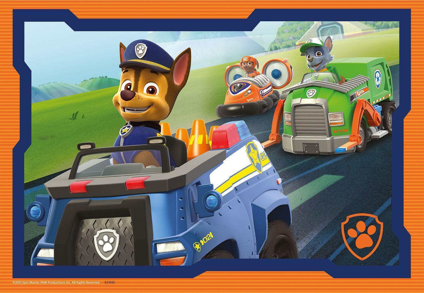 Bild: 4005556075911 | Paw Patrol im Einsatz. Puzzle 2 x 12 Teile | Spiel | Deutsch | 2015