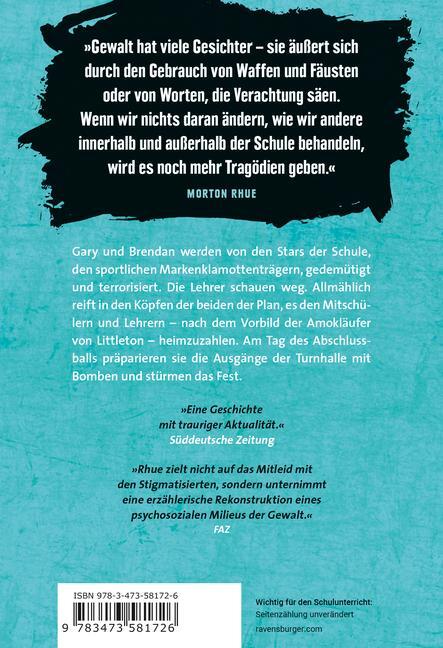 Bild: 9783473581726 | Ich knall euch ab! | Morton Rhue | Taschenbuch | 160 S. | Deutsch