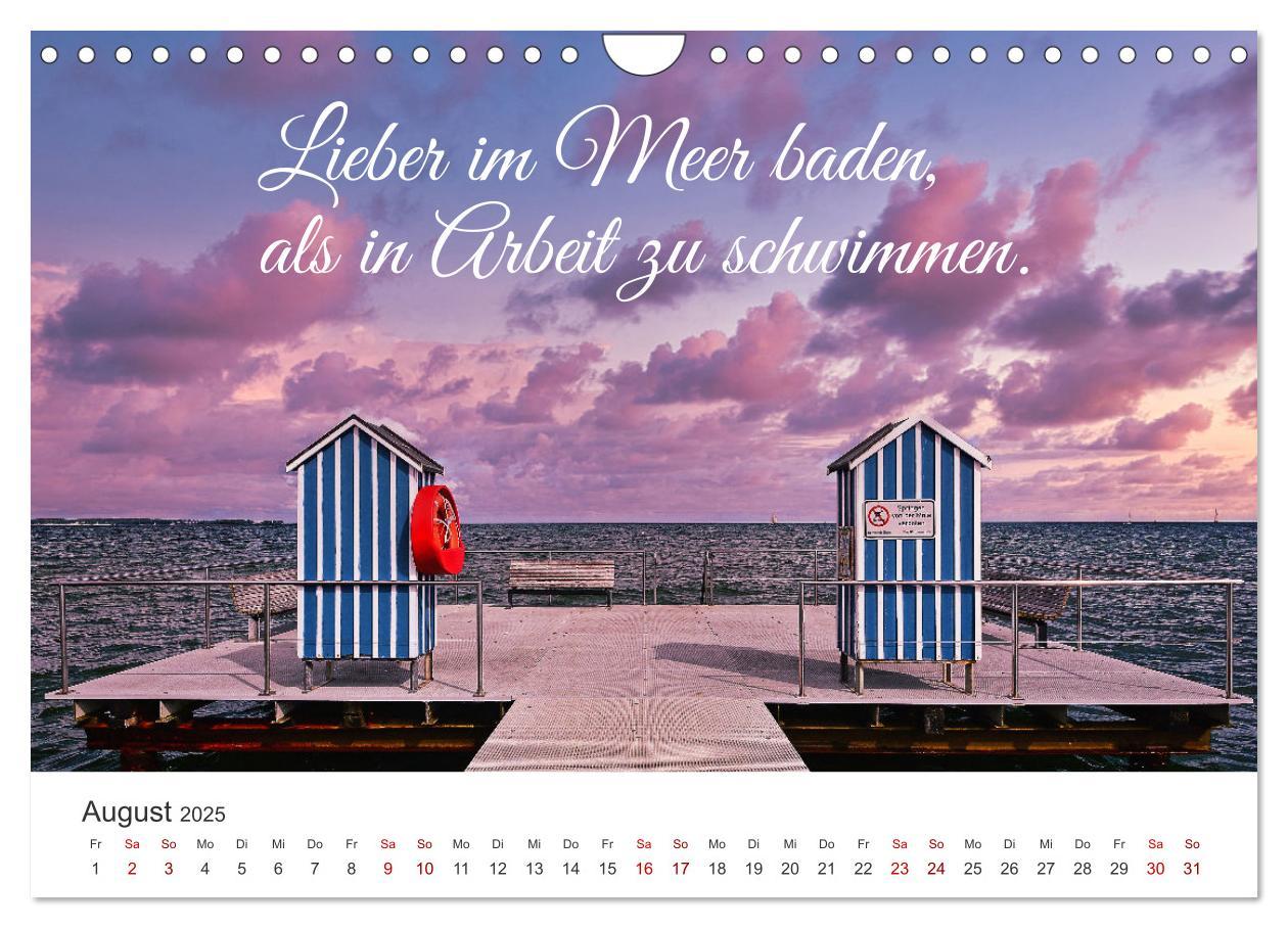 Bild: 9783383920684 | Lass uns ans Meer fahren (Wandkalender 2025 DIN A4 quer), CALVENDO...