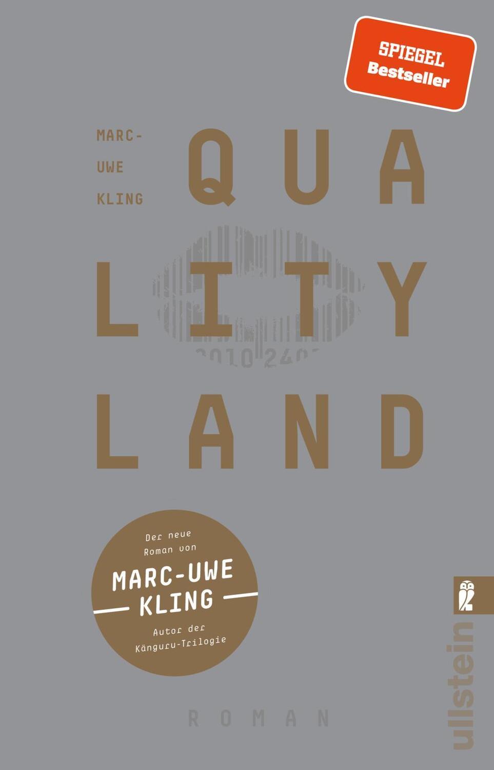 Cover: 9783548291888 | QualityLand | Roman | Marc-Uwe Kling | Taschenbuch | QualityLand