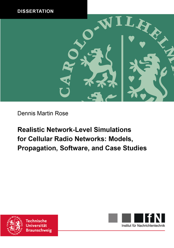 Cover: 9783844088335 | Realistic Network-Level Simulations for Cellular Radio Networks:...