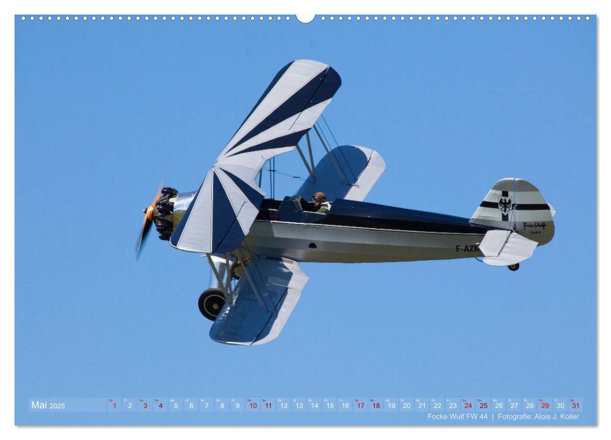 Bild: 9783383823961 | Classic Airplanes (Wandkalender 2025 DIN A2 quer), CALVENDO...