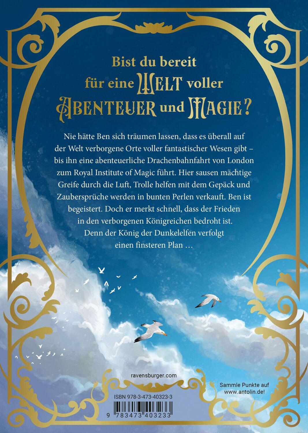 Rückseite: 9783473403233 | Royal Institute of Magic, Band 1: Die Hüter der verborgenen...