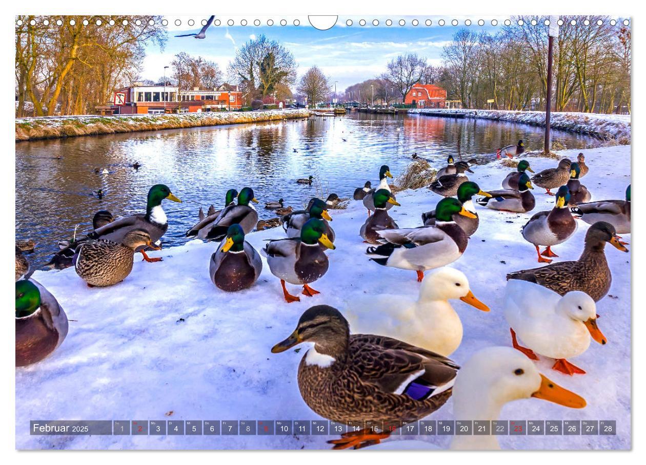 Bild: 9783435168286 | EMDEN Atemberaubende Momente am Wasser (Wandkalender 2025 DIN A3...