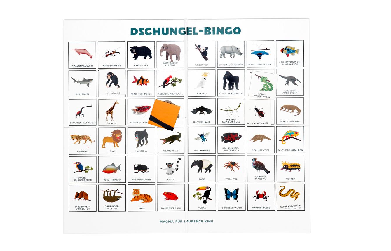 Bild: 9783962441555 | Dschungel-Bingo | Caroline Selmes | Spiel | Deutsch | 2021