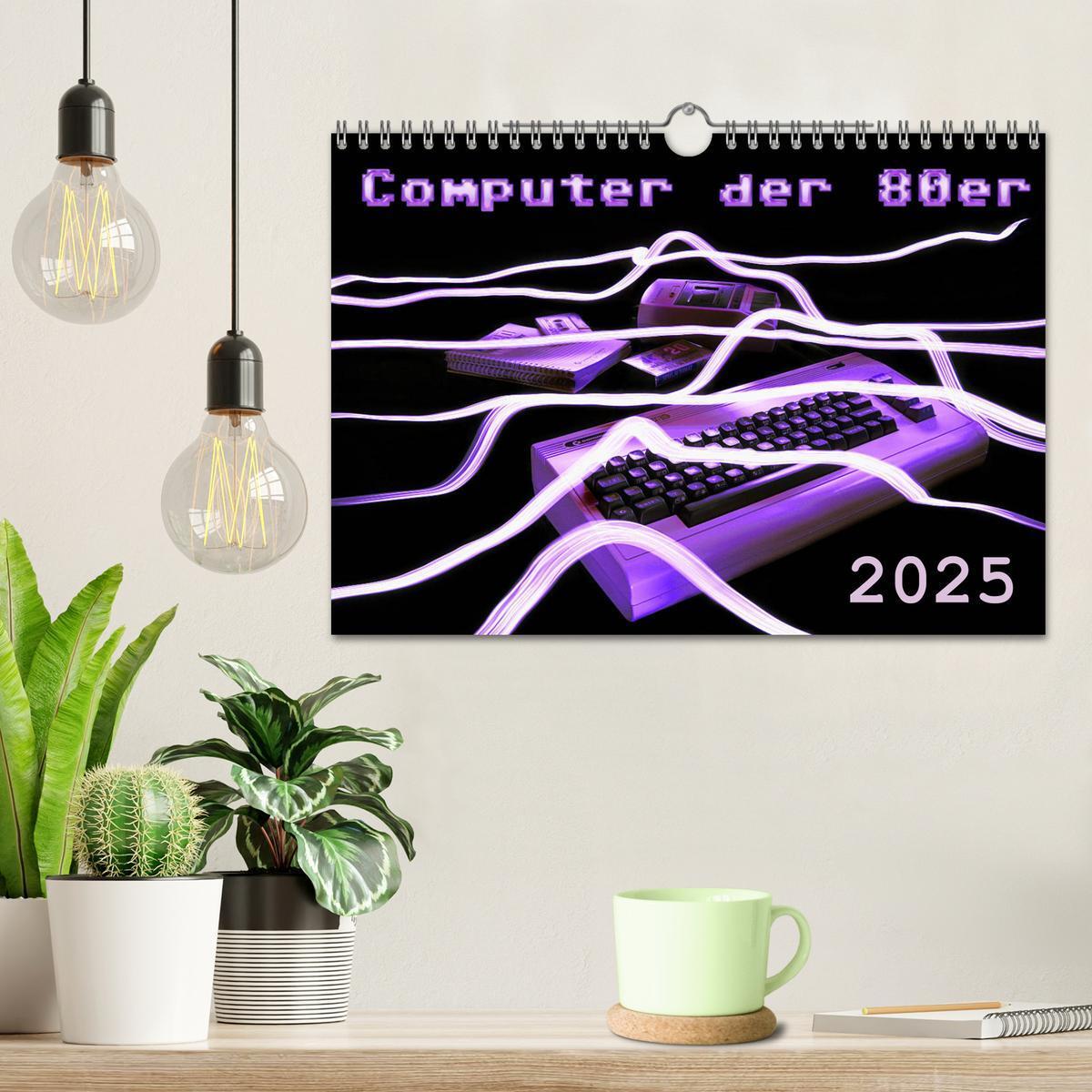 Bild: 9783435386246 | Computer der 80er (Wandkalender 2025 DIN A4 quer), CALVENDO...