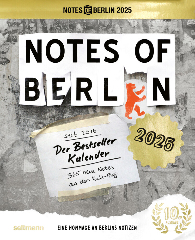 Cover: 9783949070556 | Notes of Berlin 2025 | Hol dir die Straße ins Haus! | Nist (u. a.)