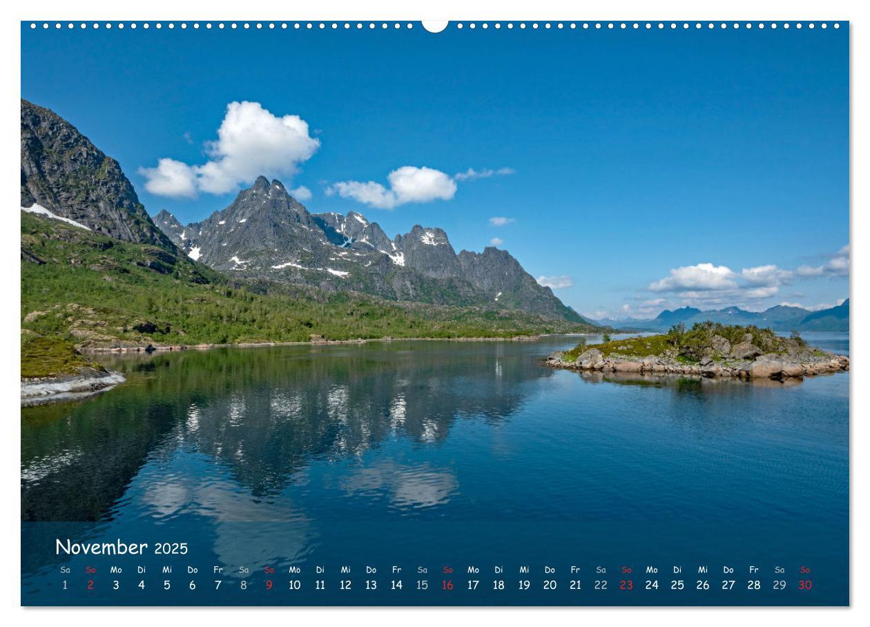 Bild: 9783435404346 | Skandinavien - Fjorde, Schären und Meer... (Wandkalender 2025 DIN...