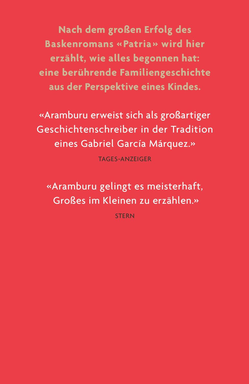 Rückseite: 9783498001049 | Langsame Jahre | Fernando Aramburu | Buch | Deutsch | 2019 | Rowohlt