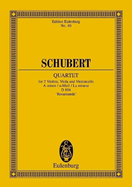 Cover: 9783795766795 | Streichquartett a-Moll | Franz Schubert | Buch | 48 S. | Deutsch