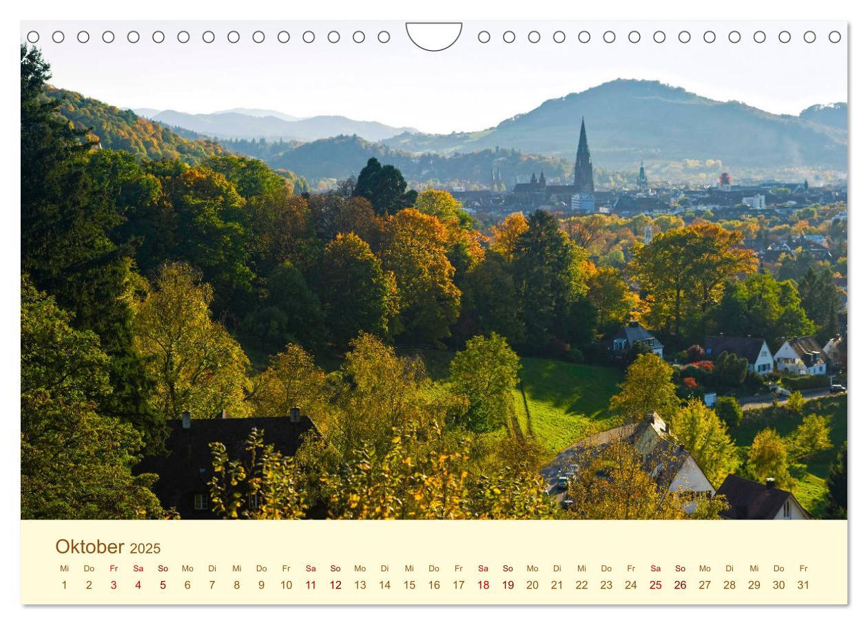 Bild: 9783435187041 | Freiburg Perle im Breisgau (Wandkalender 2025 DIN A4 quer),...