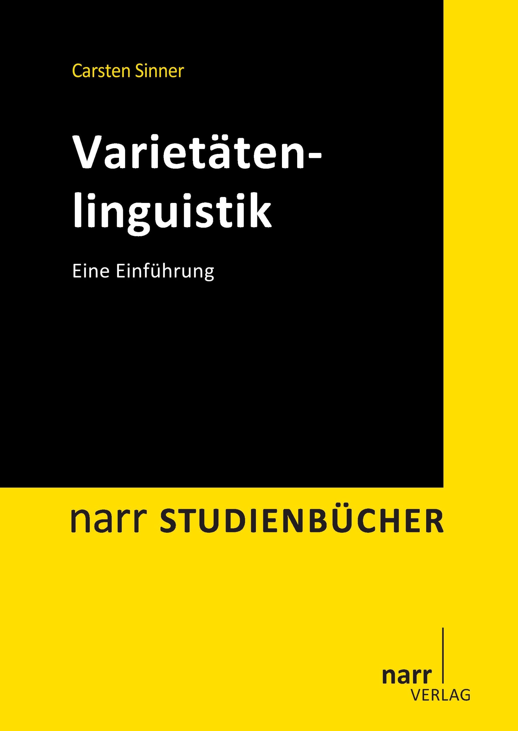 Cover: 9783823367901 | Varietätenlinguistik | Carsten Sinner | Taschenbuch | II | Deutsch