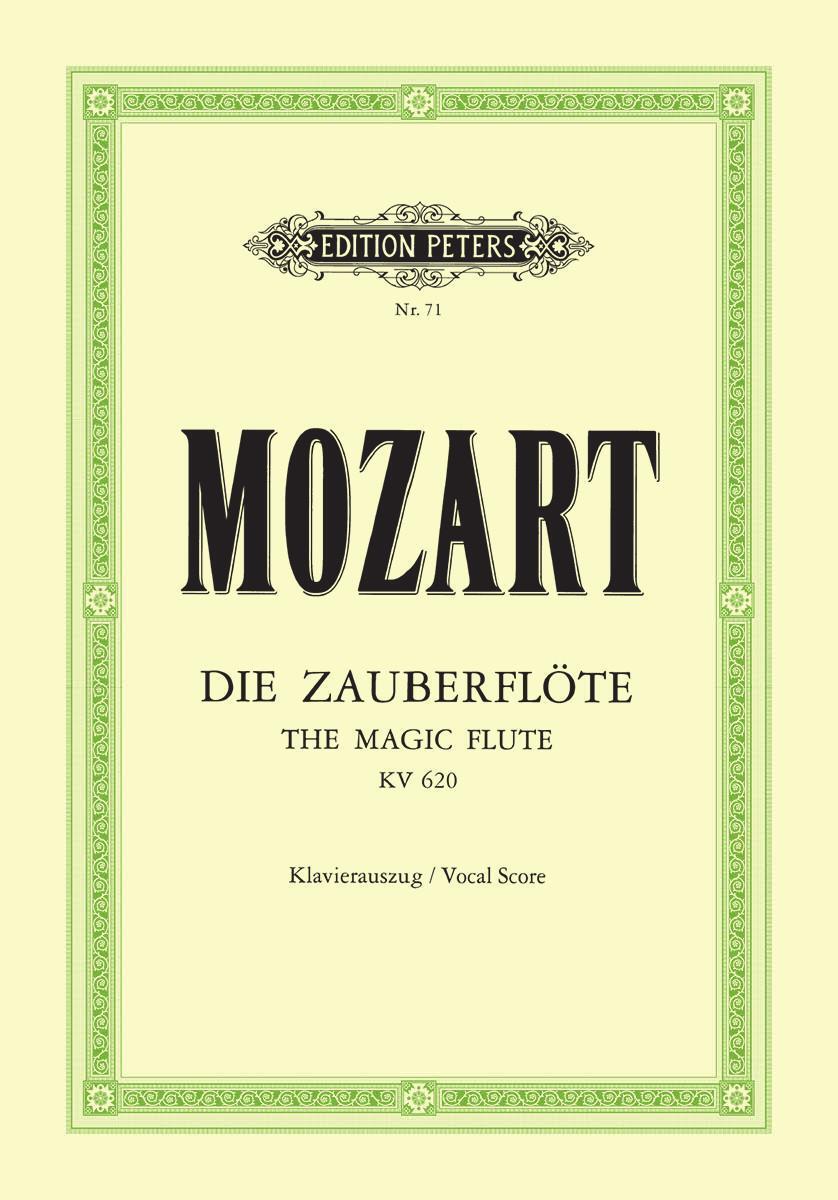 Cover: 9790014002053 | Die Zauberflöte KV 620 | Oper in zwei Aufzügen / Klavierauszug | Buch