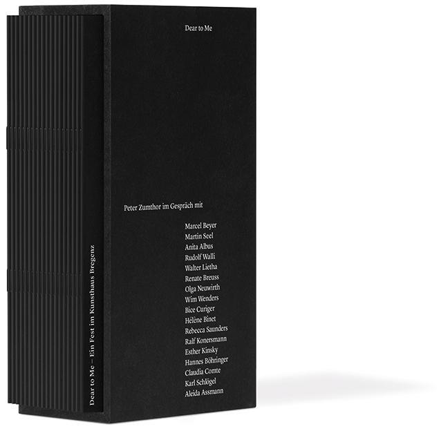 Cover: 9783039420094 | Dear to Me. 18 Hefte | Peter Zumthor | Broschüre | 480 S. | Deutsch