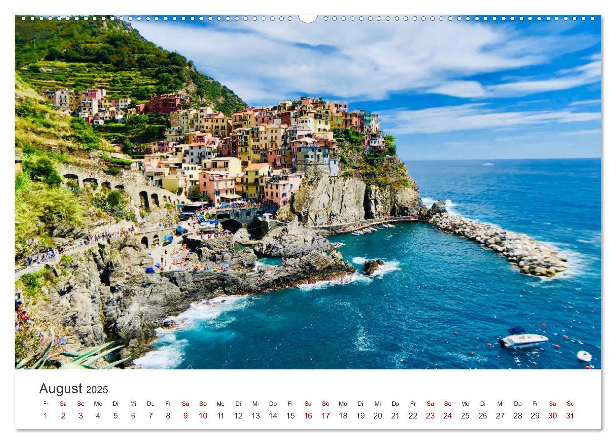 Bild: 9783435005383 | Italien - Romantische Städte und endlose Küsten. (Wandkalender 2025...