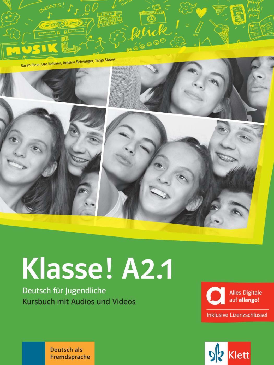 Cover: 9783126073103 | Klasse! A2.1 - Hybride Ausgabe allango | Bundle | 1 Taschenbuch | 2024