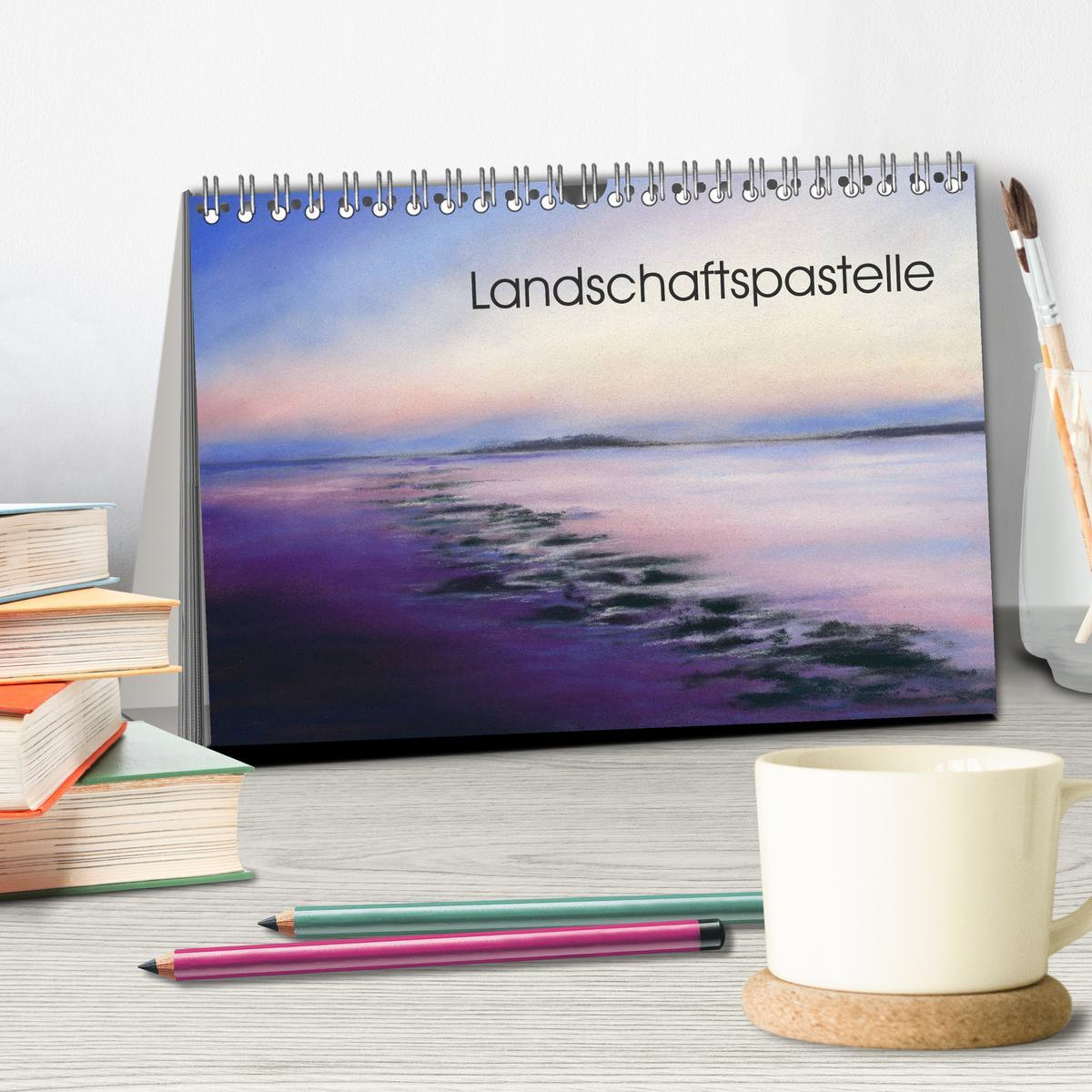 Bild: 9783435621767 | Landschaftspastelle (Tischkalender 2025 DIN A5 quer), CALVENDO...