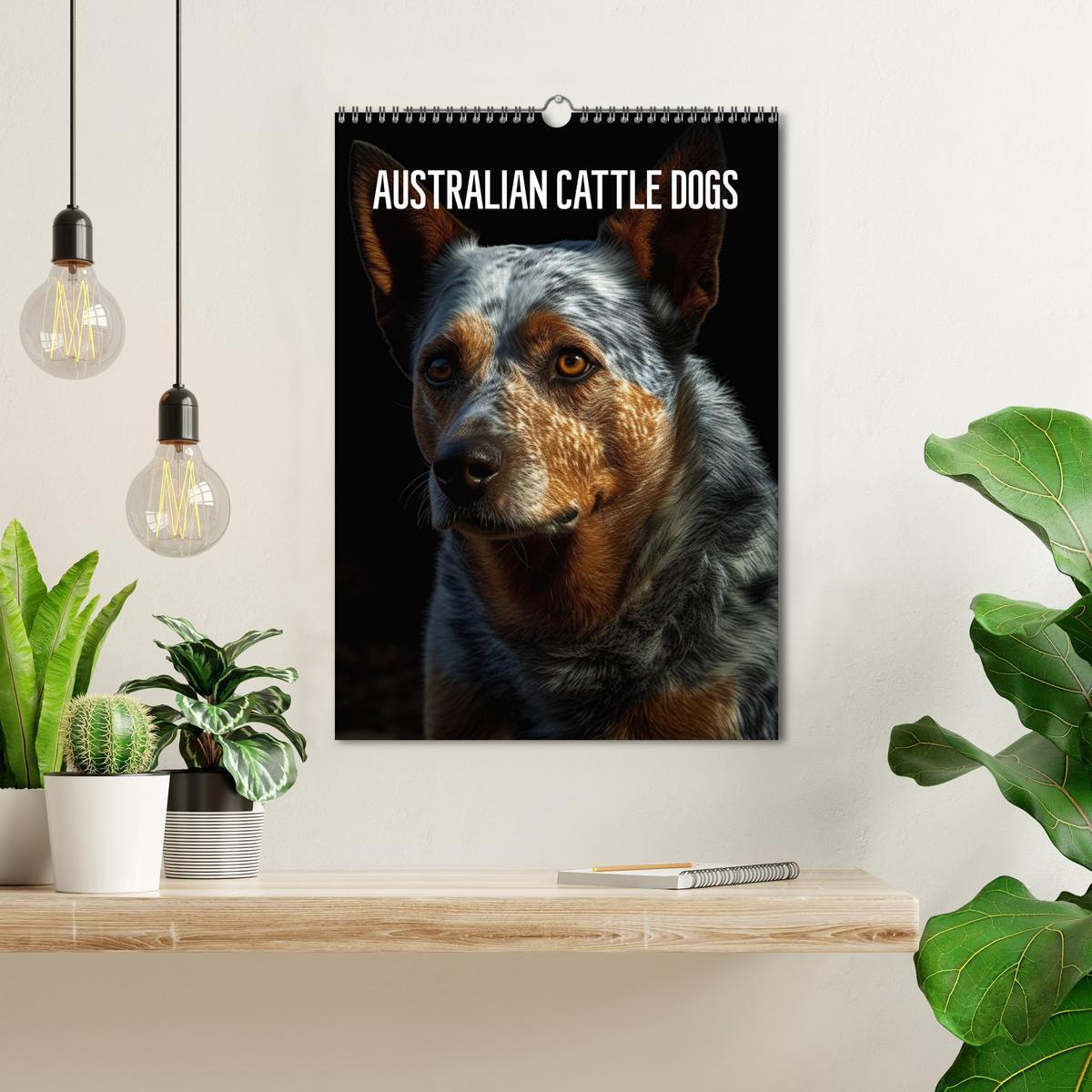 Bild: 9783435877072 | Australian Cattle Dogs (Wandkalender 2025 DIN A3 hoch), CALVENDO...