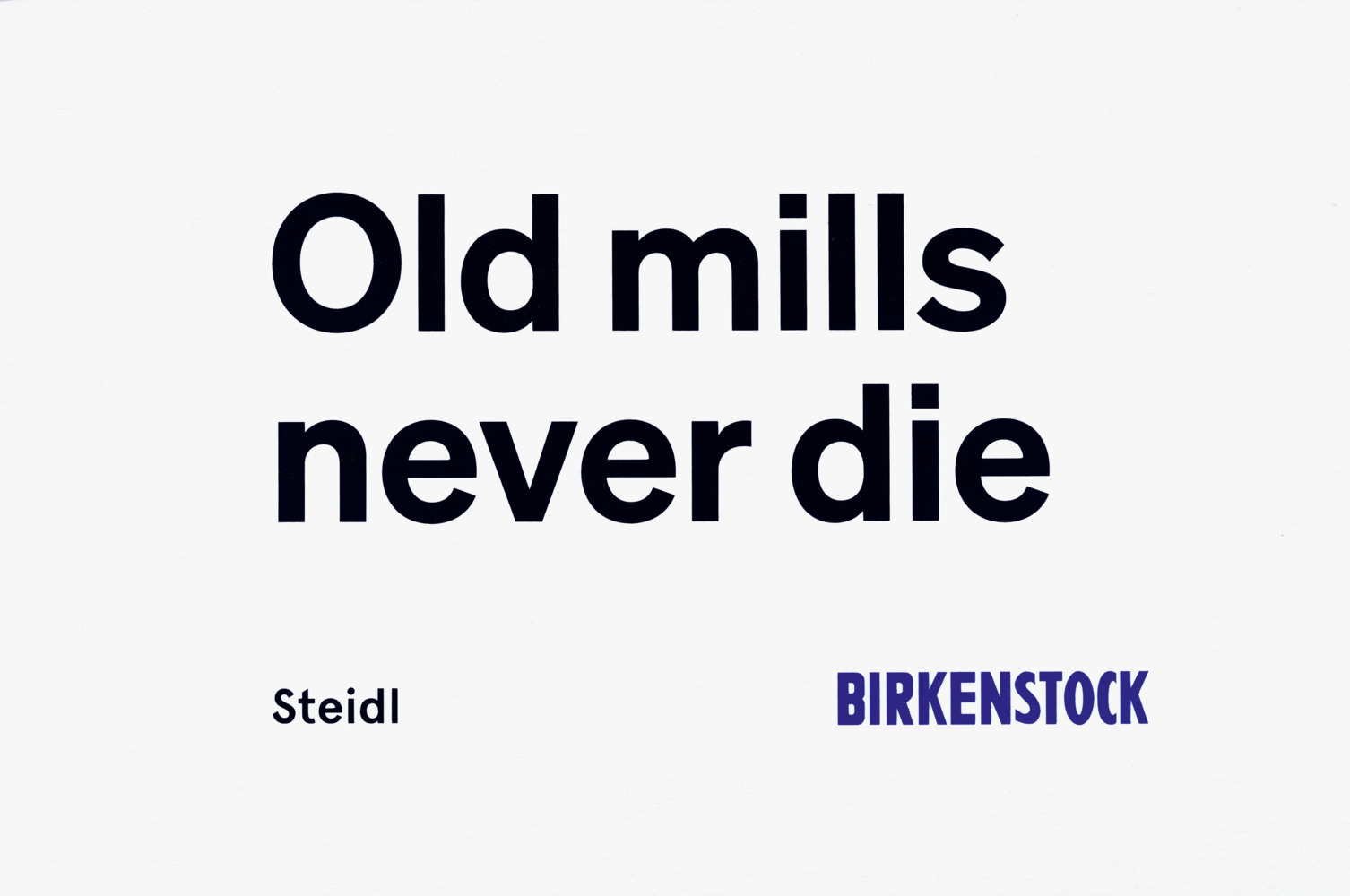 Cover: 9783969993521 | Old Mills Never Die | Birkenstock (u. a.) | Buch | 1184 S. | Englisch