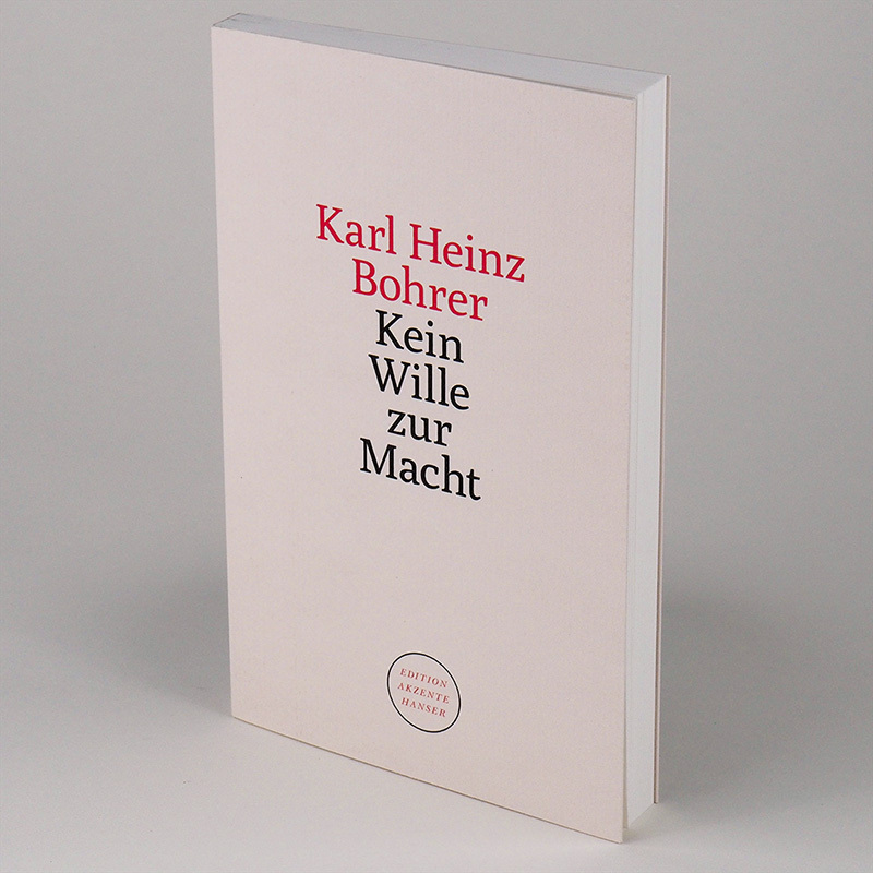 Bild: 9783446264618 | Kein Wille zur Macht | Karl Heinz Bohrer | Taschenbuch | 176 S. | 2020