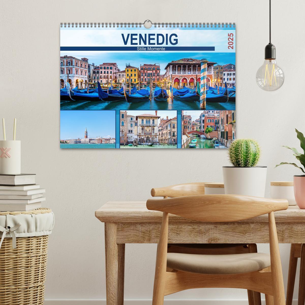 Bild: 9783435315680 | Venedig - Stille Momente (Wandkalender 2025 DIN A3 quer), CALVENDO...