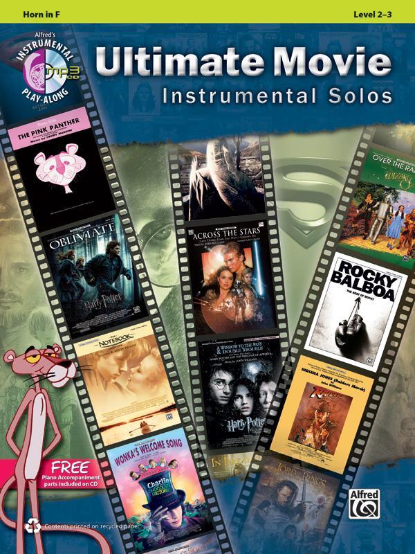 Cover: 9780739091920 | Ultimate Movie Instrumental Solos | Horn in F, Book &amp; CD | Galliford